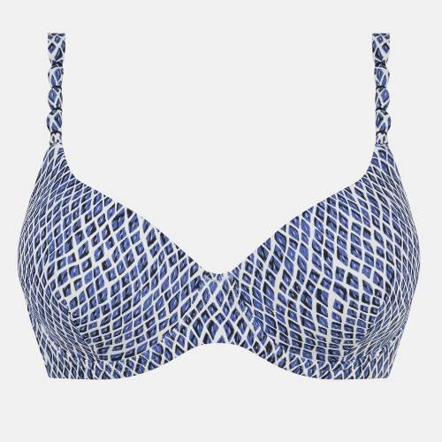 Femilet Badmode Tidra blue/print padded bikini bra