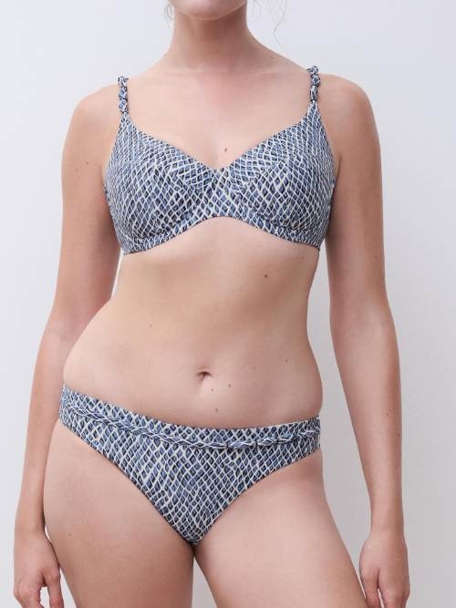 Femilet Badmode Tidra blue/print bikini brief