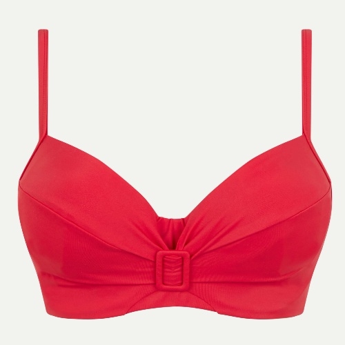 Femilet Badmode Rivero red soft-cup bikini bra
