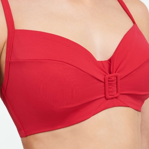 Femilet Badmode Rivero red soft-cup bikini bra