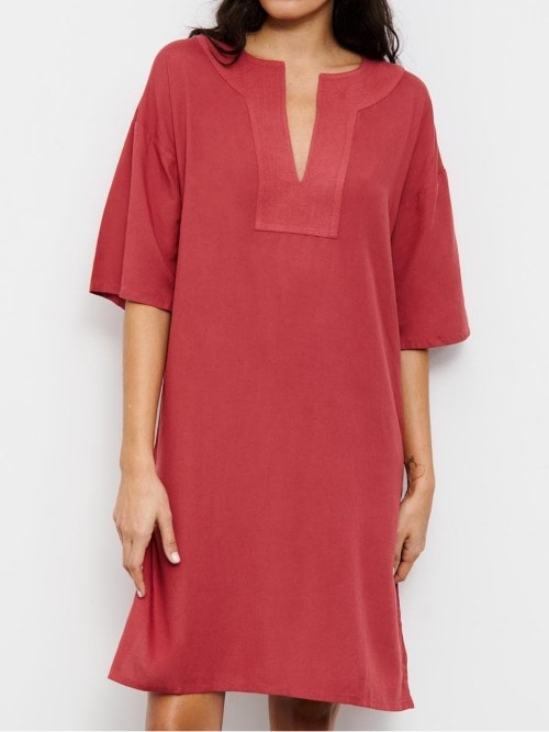 Chantelle Badmode Feels red tunic
