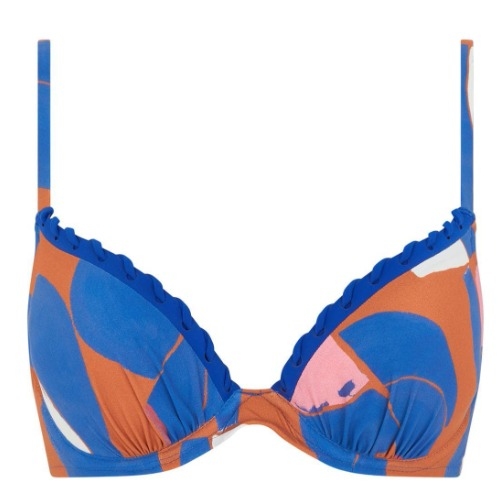 Chantelle Badmode Tribe blue/print padded bra