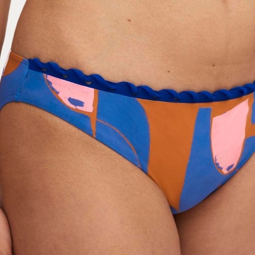 Chantelle Badmode Tribe blue/print bikini brief