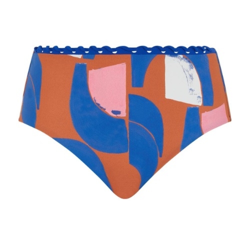 Chantelle Badmode Tribe blue/print bikini brief