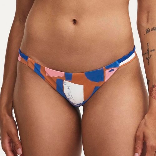 Chantelle Badmode Tribe blue/print bikini brief