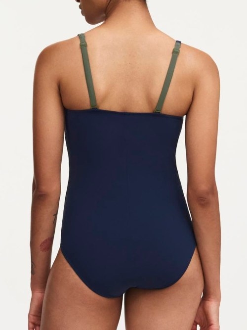 Chantelle Badmode Aura blue/green padded bra