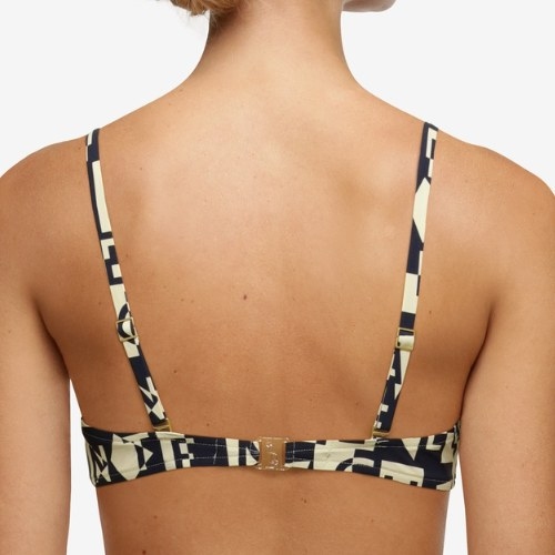 Chantelle Badmode Identity white/black padded bikini bra