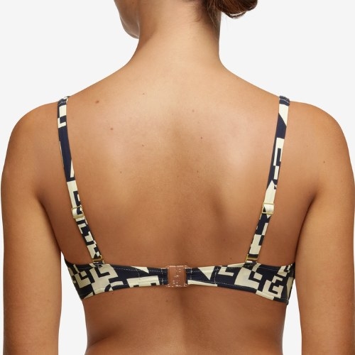 Chantelle Badmode Identity white/black soft-cup bikini bra