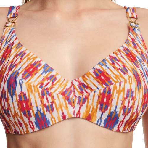 Chantelle Badmode Devotion red soft-cup bikini bra