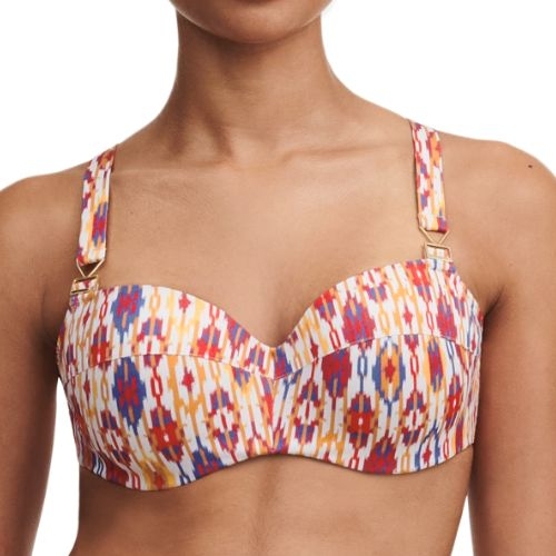 Chantelle Badmode Devotion red padded bikini bra