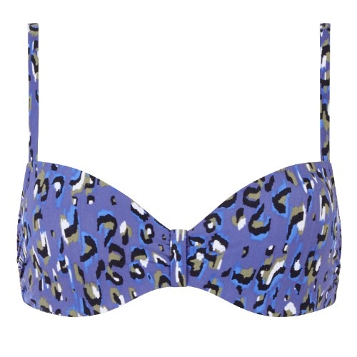 Chantelle Badmode EOS blue padded bikini bra