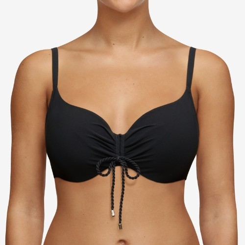 Chantelle Badmode Inspire black soft-cup bikini bra