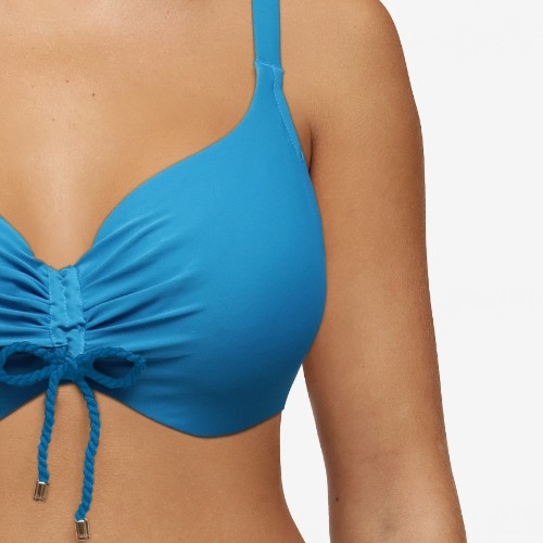 Chantelle Badmode Inspire blue soft-cup bikini bra