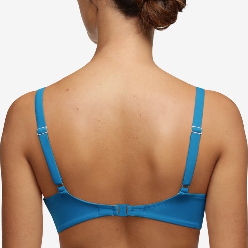 Chantelle Badmode Inspire blue soft-cup bikini bra