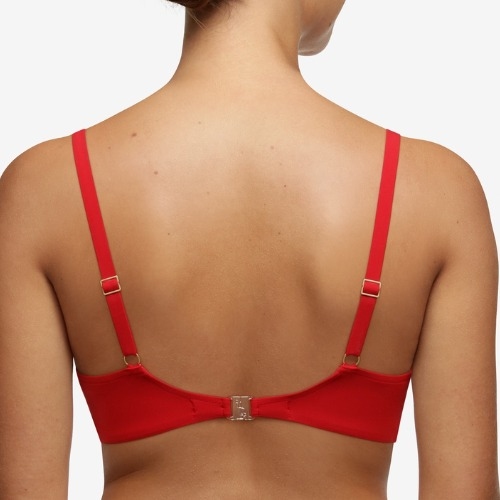 Chantelle Badmode Inspire red soft-cup bikini bra