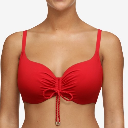 Chantelle Badmode Inspire red soft-cup bikini bra
