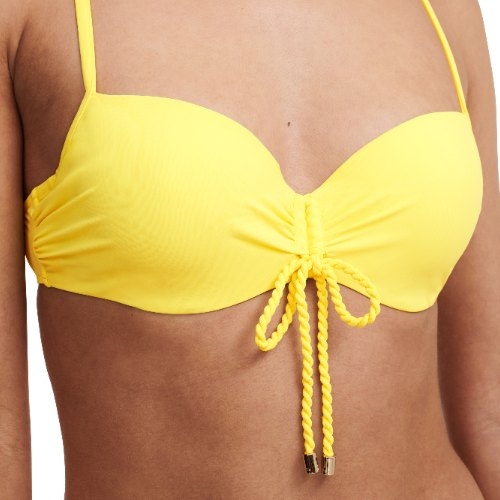 Chantelle Badmode Inspire yellow padded bikini bra