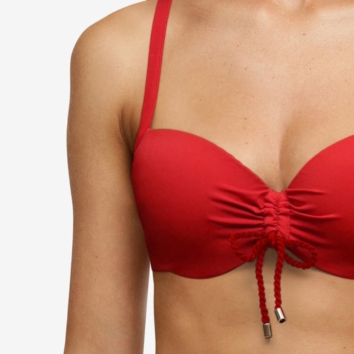 Chantelle Badmode Inspire red padded bikini bra