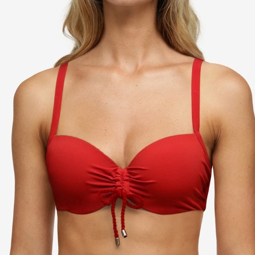 Chantelle Badmode Inspire red padded bikini bra