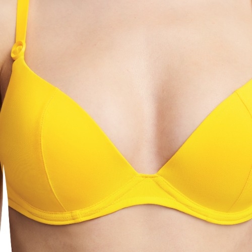 Chantelle Badmode Celestial yellow push up bikini bra