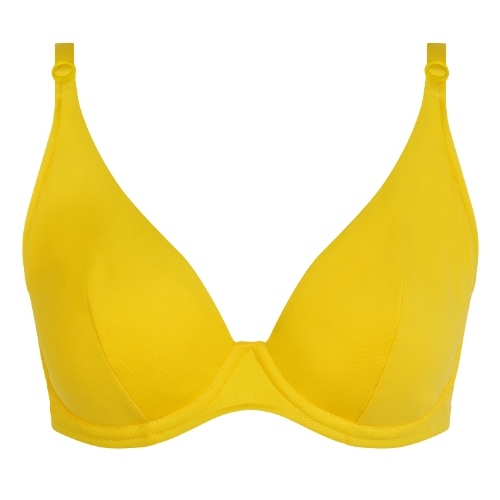 Chantelle Badmode Celestial yellow soft-cup bikini bra