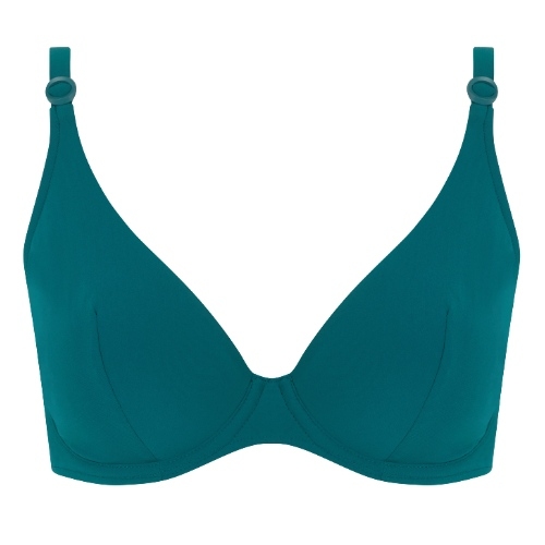 Chantelle Badmode Celestial aqua soft-cup bikini bra