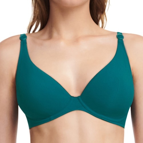 Chantelle Badmode Celestial aqua soft-cup bikini bra