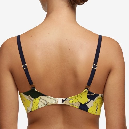 Chantelle Badmode Flowers blue/print soft-cup bikini bra