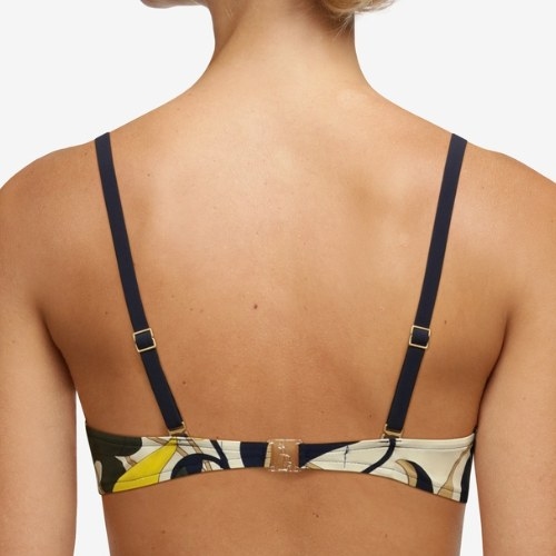 Chantelle Badmode Flowers navy/print push up bikini bra
