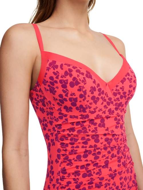 Chantelle Badmode Flowers pink padded bra