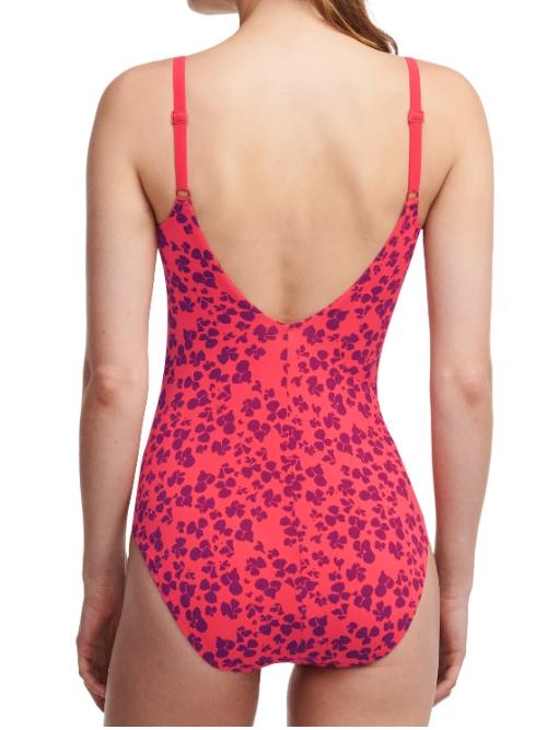 Chantelle Badmode Flowers pink padded bra