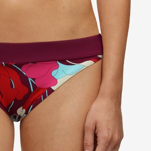 Chantelle Badmode Flowers purple/print bikini brief