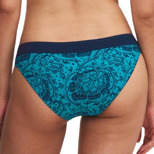 Chantelle Badmode Flowers blue bikini brief