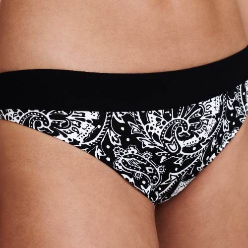 Chantelle Badmode Flowers black/white bikini brief
