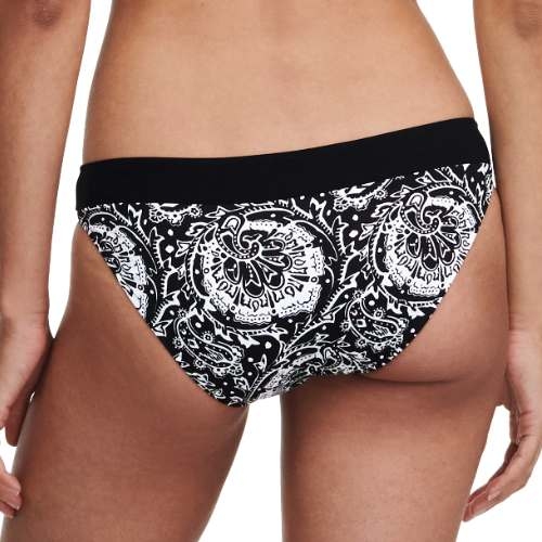 Chantelle Badmode Flowers black/white bikini brief