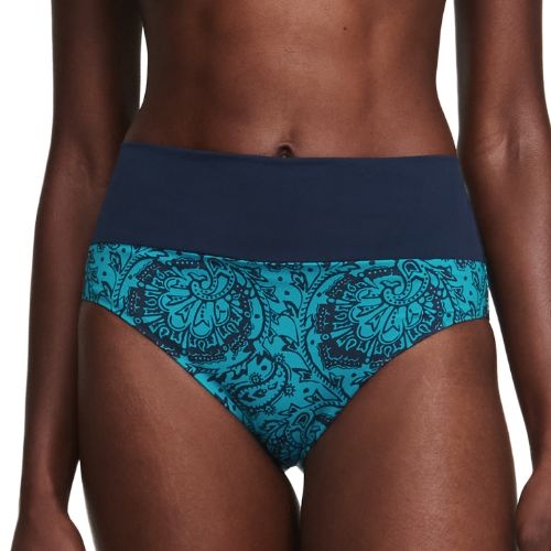 Chantelle Badmode Flowers blue bikini brief