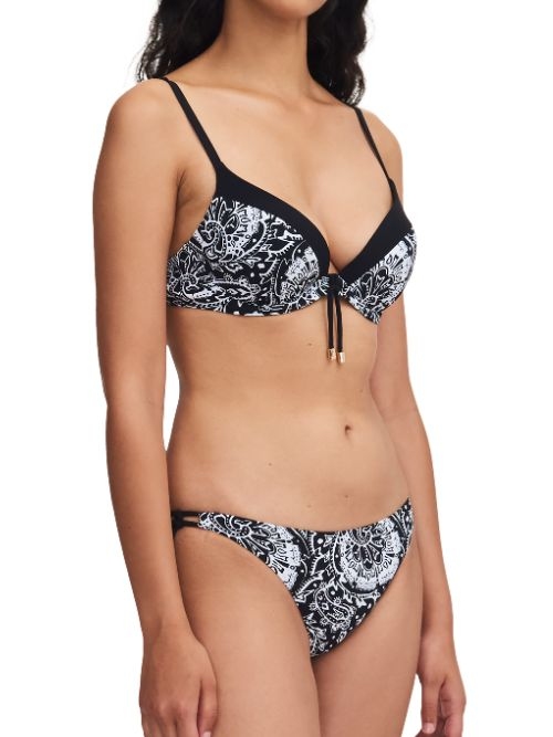 Chantelle Badmode Flowers black/white bikini brief