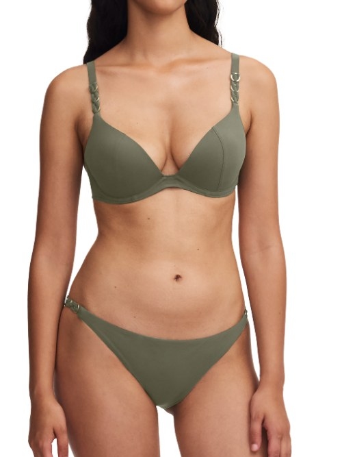 Chantelle Badmode Emblem khaki padded bra