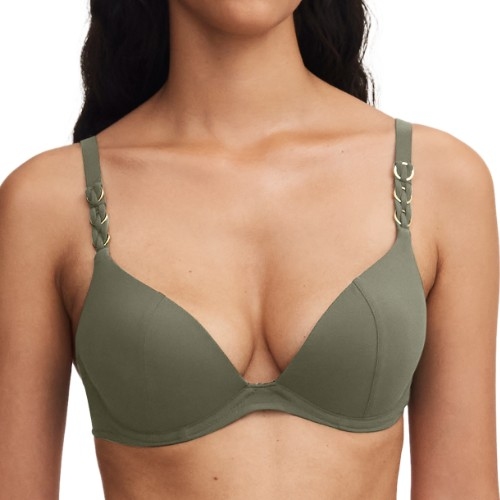 Chantelle Badmode Emblem khaki padded bra