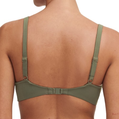 Chantelle Badmode Emblem khaki padded bra