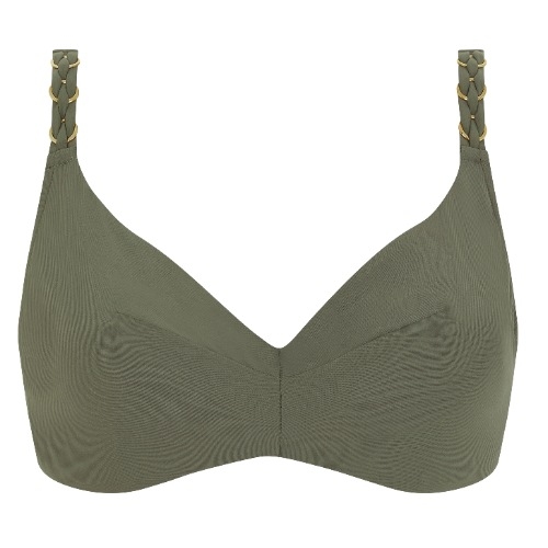 Chantelle Badmode Emblem khaki padded bra