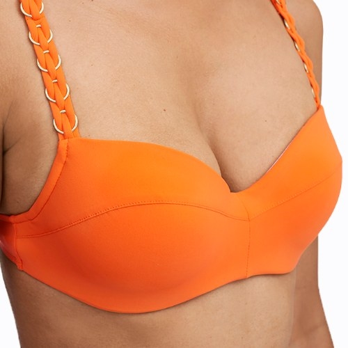 Chantelle Badmode Emblem orange padded bra