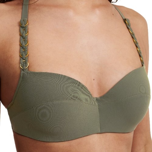 Chantelle Badmode Emblem khaki padded bra