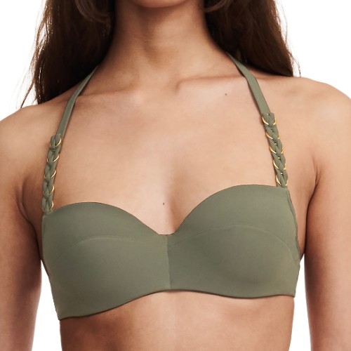 Chantelle Badmode Emblem khaki padded bra