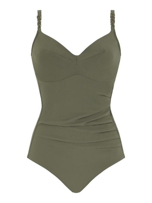 Chantelle Badmode Emblem khaki bathingsuit