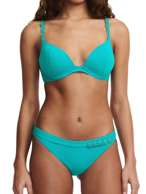 Chantelle Badmode Emblem blue bikini brief