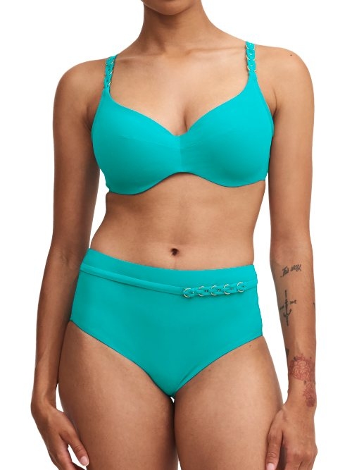 Chantelle Badmode Emblem blue bikini brief