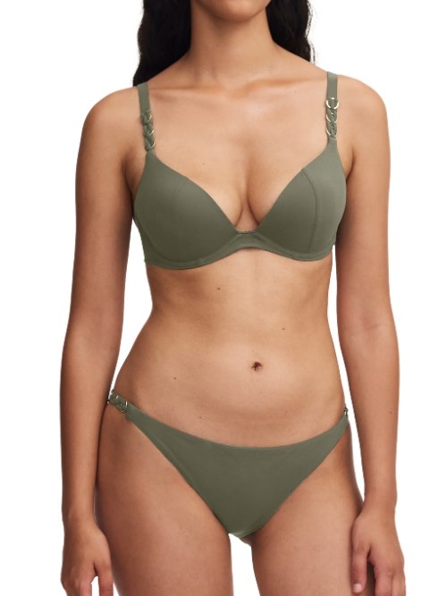 Chantelle Badmode Emblem khaki bikini brief