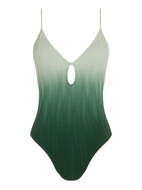Chantelle Swimwear Swim One green bathingsuit