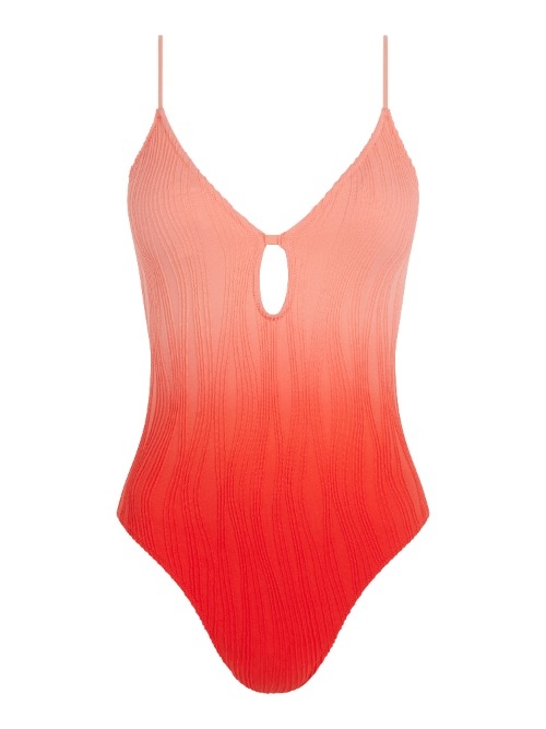 Chantelle Badmode Swim One orange bathingsuit